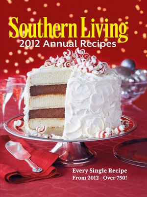 cover image of Southern Living Annual Recipes 2012